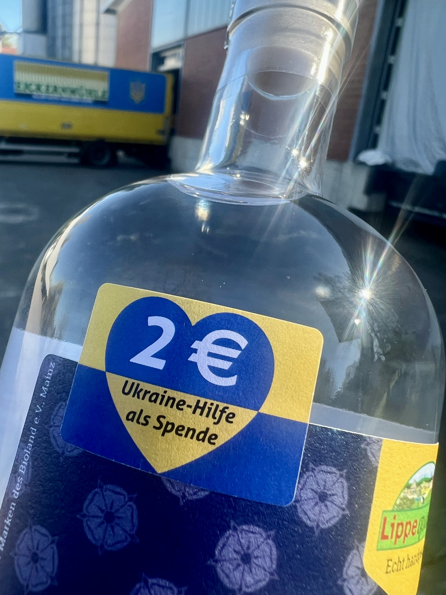 Lippischer Bioland Mühlen-Vodka 0,5l